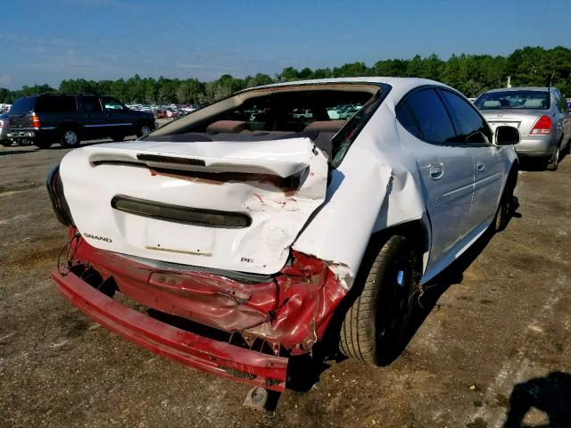 2G2WP552971204358 - 2007 PONTIAC GRAND PRIX WHITE photo 4