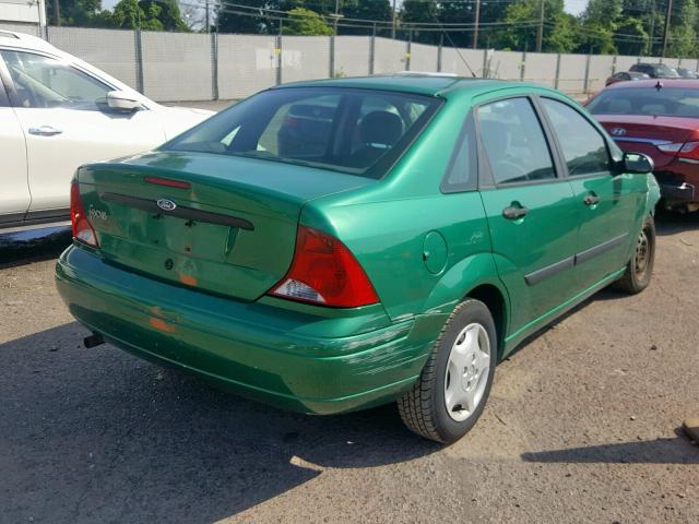 1FAFP33PX2W361404 - 2002 FORD FOCUS LX GREEN photo 4