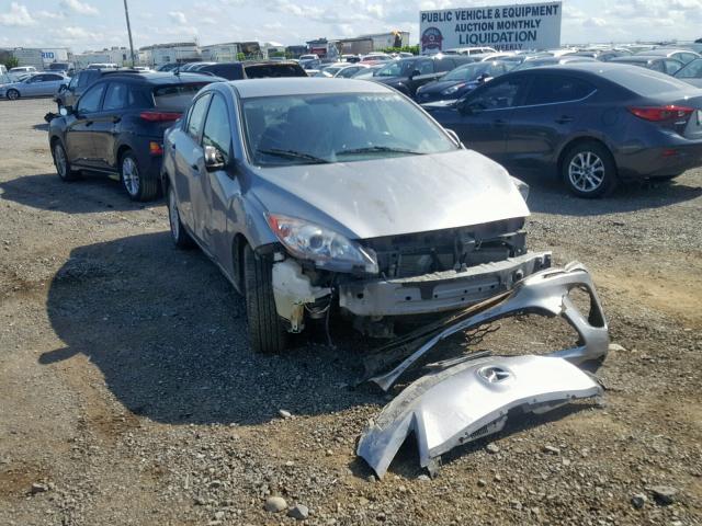 JM1BL1UF0D1749028 - 2013 MAZDA 3 I SILVER photo 1