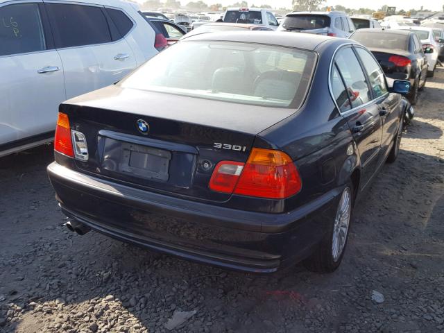 WBAAV53441FJ67572 - 2001 BMW 330 I BLUE photo 4