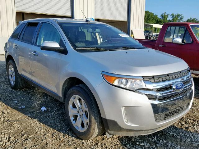 2FMDK3JC1BBB08534 - 2011 FORD EDGE SEL SILVER photo 1