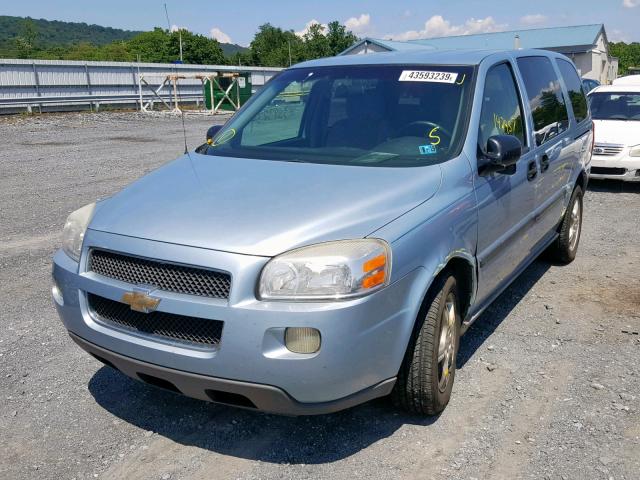 1GNDV23107D166810 - 2007 CHEVROLET UPLANDER L 蓝色 照片 2