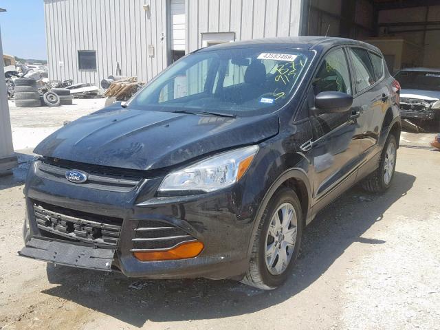 1FMCU0F79FUB71915 - 2015 FORD ESCAPE S BLACK photo 2