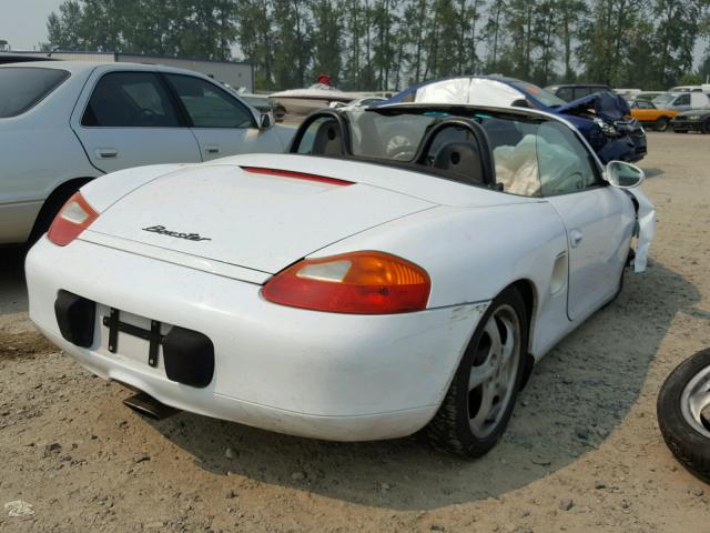 WP0CA2985VS622426 - 1997 PORSCHE BOXSTER WHITE photo 4