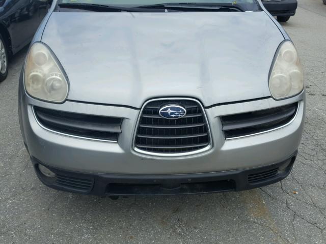 4S4WX85D974401979 - 2007 SUBARU B9 TRIBECA GRAY photo 7