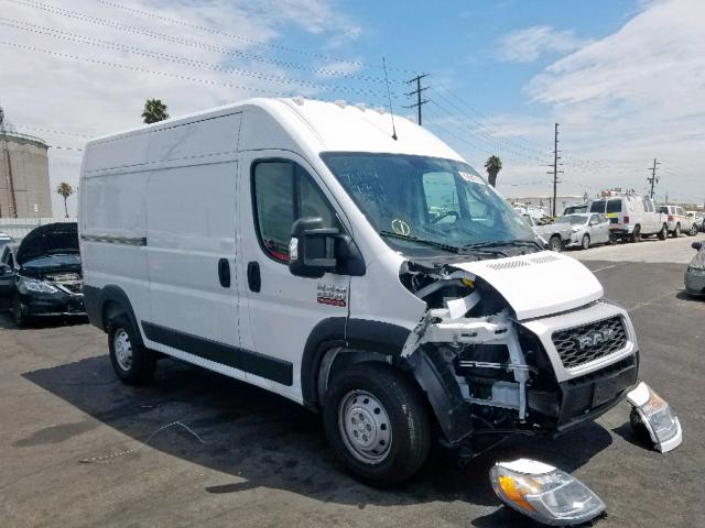 3C6TRVCG7KE522795 - 2019 RAM PROMASTER 白色 照片 1