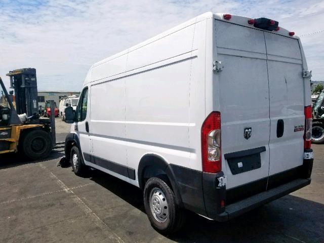 3C6TRVCG7KE522795 - 2019 RAM PROMASTER 白色 照片 3