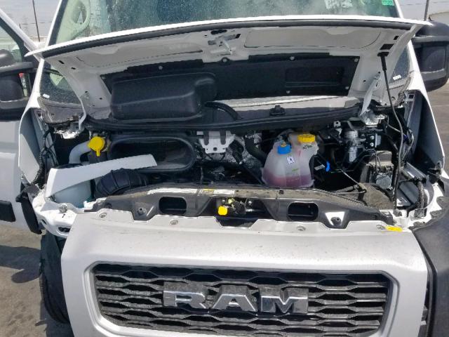 3C6TRVCG7KE522795 - 2019 RAM PROMASTER 白色 照片 7
