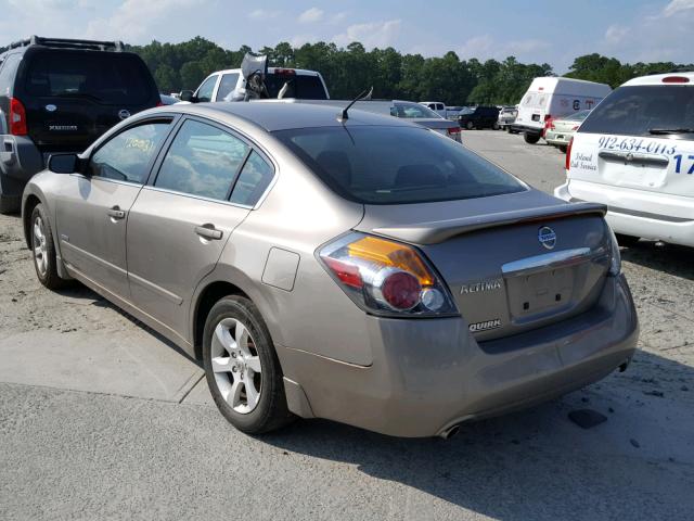 1N4CL21E67C169870 - 2007 NISSAN ALTIMA HYB TAN photo 3