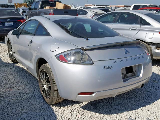 4A3AK24F06E056165 - 2006 MITSUBISHI ECLIPSE GS SILVER photo 3