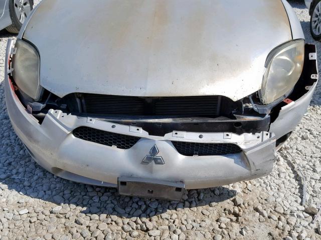 4A3AK24F06E056165 - 2006 MITSUBISHI ECLIPSE GS SILVER photo 9