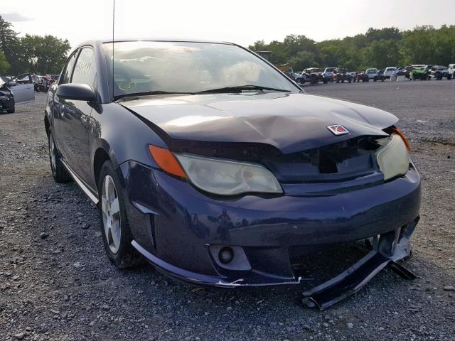 1G8AW15B27Z145592 - 2007 SATURN ION LEVEL BLUE photo 1