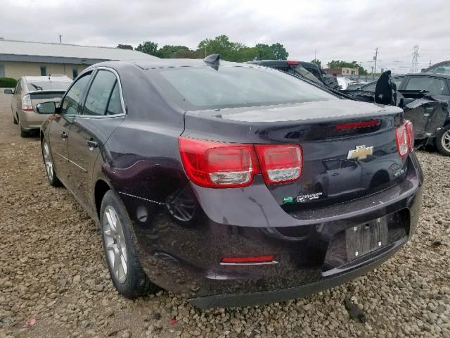 1G11C5SLXFF300076 - 2015 CHEVROLET MALIBU 1LT 紫色 照片 3