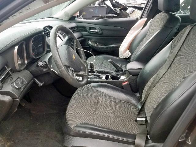 1G11C5SLXFF300076 - 2015 CHEVROLET MALIBU 1LT 紫色 照片 5