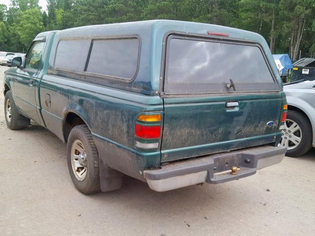 1FTYR10V5XUA56979 - 1999 FORD RANGER GREEN photo 3