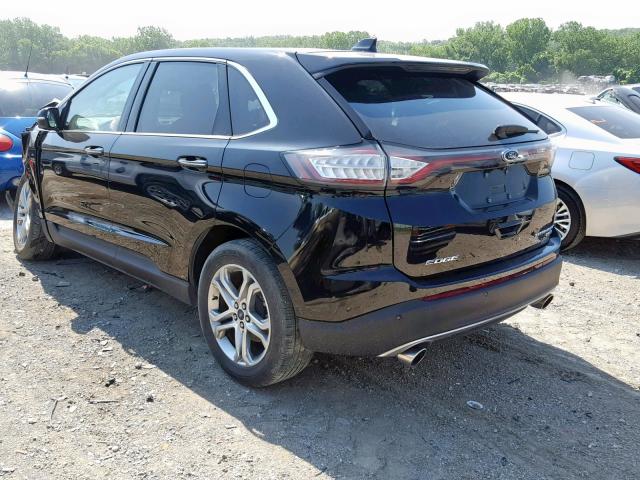 2FMPK4K93JBB20494 - 2018 FORD EDGE TITAN BLACK photo 3