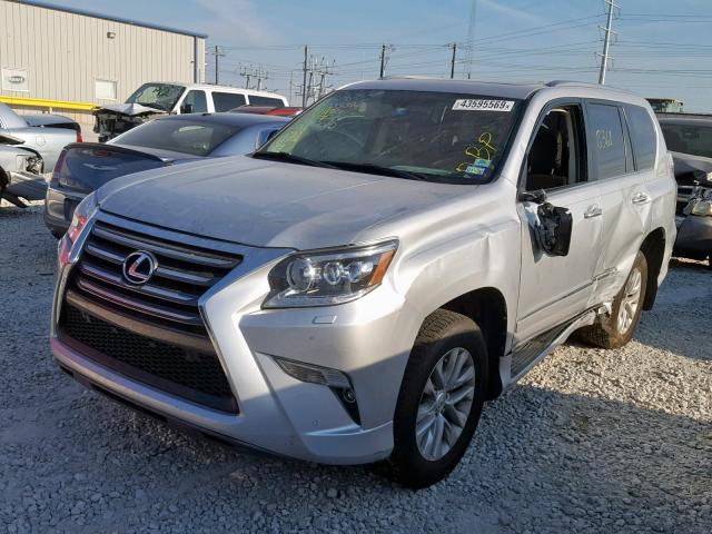 JTJBM7FX1G5133127 - 2016 LEXUS GX SILVER photo 2