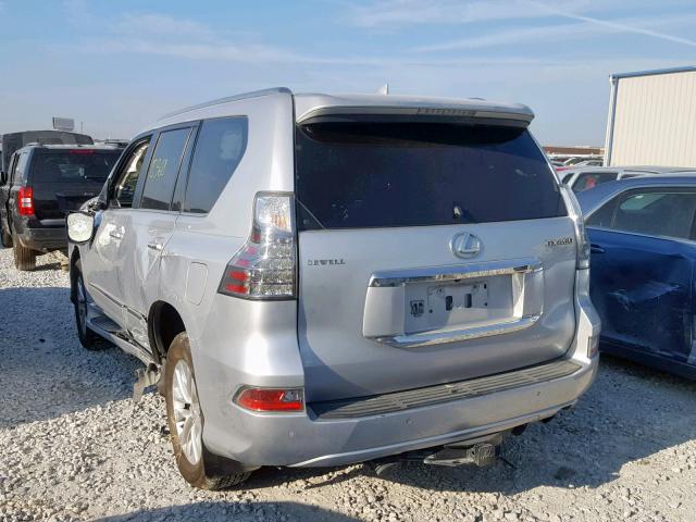 JTJBM7FX1G5133127 - 2016 LEXUS GX SILVER photo 3