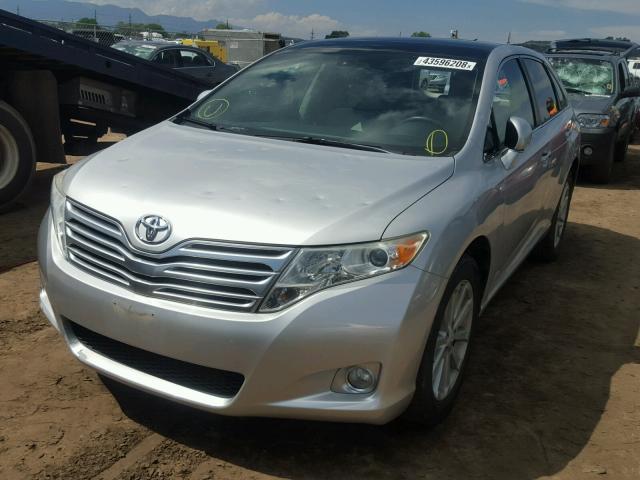 4T3BA3BB6BU022198 - 2011 TOYOTA VENZA BASE SILVER photo 2