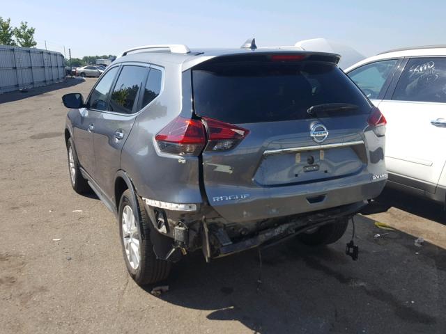 5N1AT2MV2JC708498 - 2018 NISSAN ROGUE SV GRAY photo 3