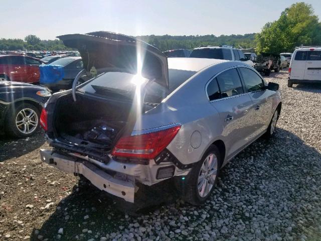 1G4GB5GR2FF321906 - 2015 BUICK LACROSSE SILVER photo 4