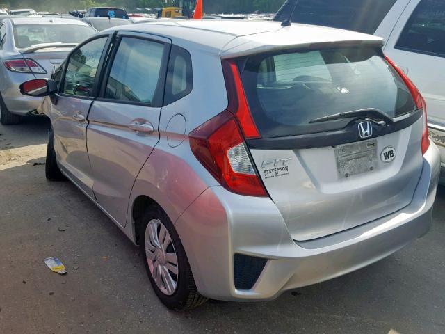 3HGGK5H55FM787783 - 2015 HONDA FIT LX WHITE photo 3