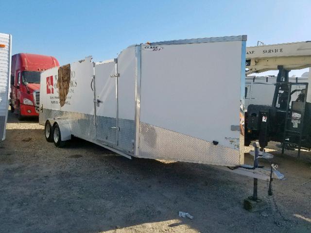 1A9BC22259L658195 - 2009 CARGO TRAILER WHITE photo 1