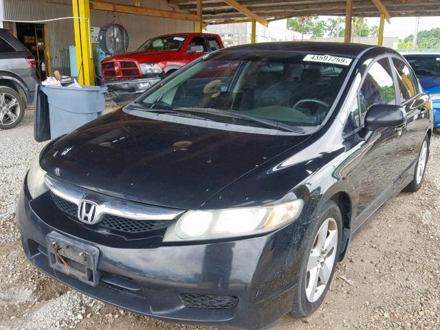 19XFA1F64AE033245 - 2010 HONDA CIVIC LX-S أسود صورة 2