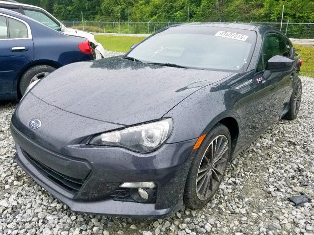 JF1ZCAC19G8601336 - 2016 SUBARU BRZ 2.0 LI GRAY photo 2