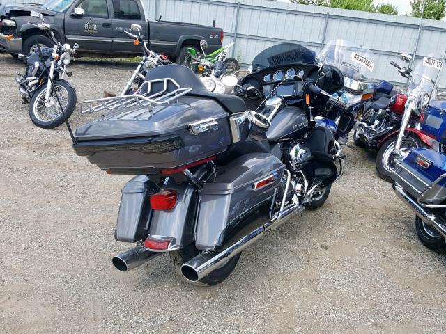 1HD1KEL11EB668870 - 2014 HARLEY-DAVIDSON FLHTK ELEC 黑色 照片 4