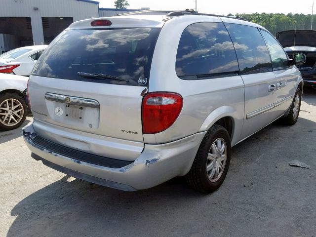 2A4GT54L66R780901 - 2006 CHRYSLER TOWN AND C SILVER photo 4