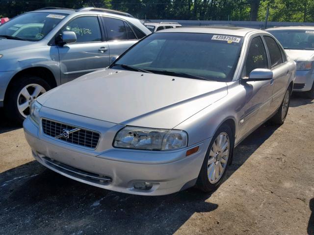 YV1TS592161439374 - 2006 VOLVO S80 2.5T SILVER photo 2