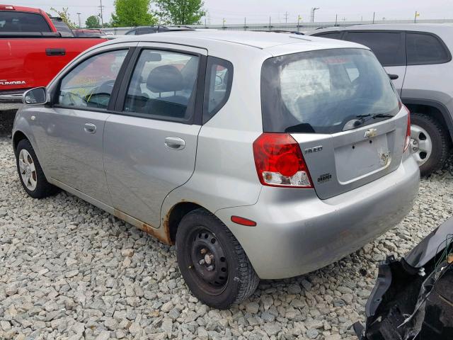 KL1TD62675B314768 - 2005 CHEVROLET AVEO BASE Boz foto 3