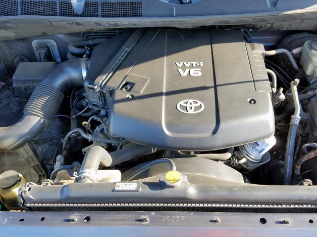 5TFJU52158X003667 - 2008 TOYOTA TUNDRA BLUE photo 7