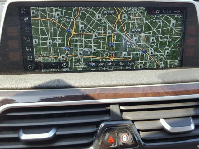 WBA7E2C50GG546735 - 2016 BMW 740 I WHITE photo 9