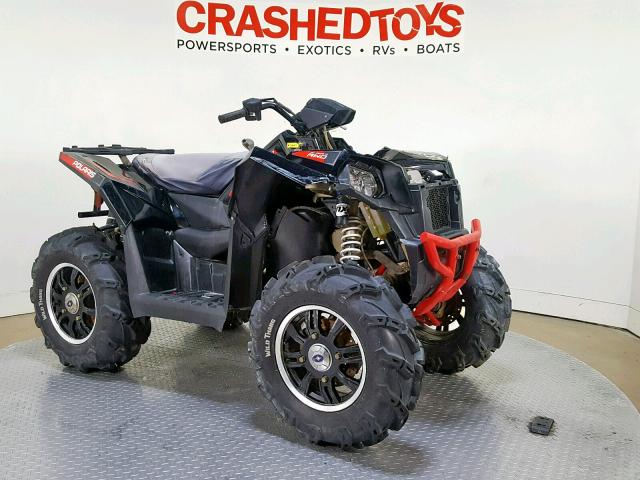 4XAGH8EAXDA573146 - 2013 POLARIS SCRAMBLER BLACK photo 2