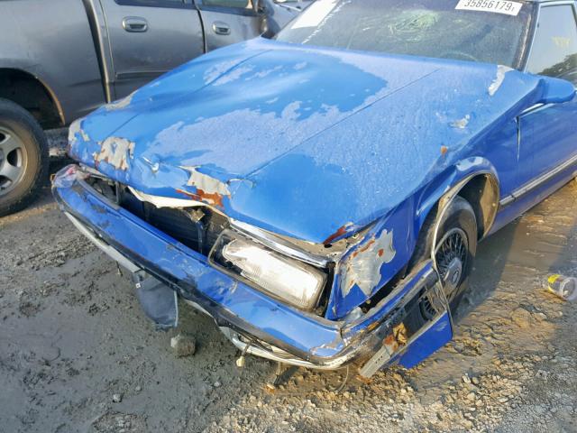 1G4HP54C9MH457389 - 1991 BUICK LESABRE CU BLUE photo 10