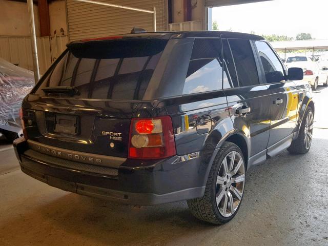 SALSF25457A990753 - 2007 LAND ROVER RANGEROVER BLACK photo 4