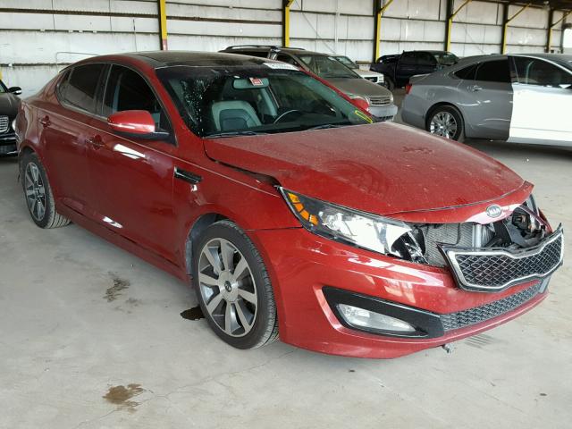 KNAGR4A60B5127087 - 2011 KIA OPTIMA SX RED photo 1