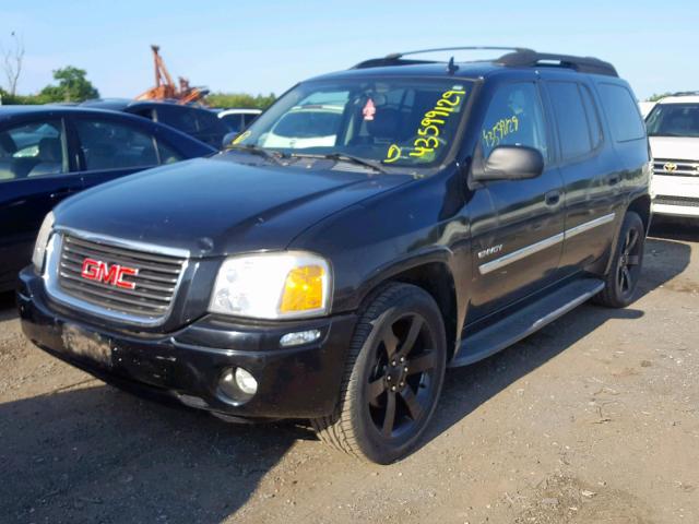 1GKET16SX66133340 - 2006 GMC ENVOY XL BLACK photo 2