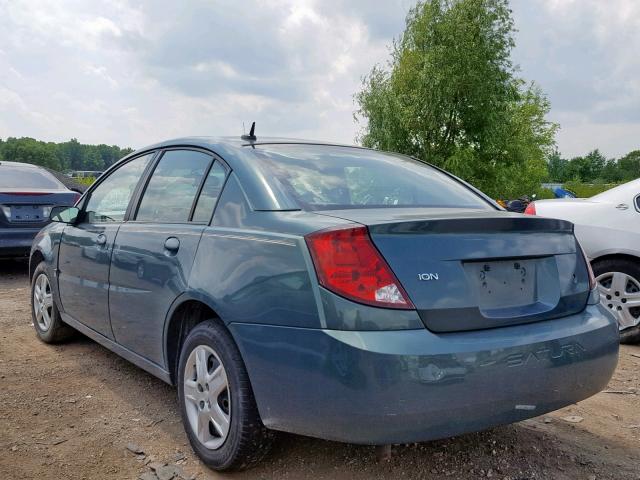 1G8AJ55F47Z151922 - 2007 SATURN ION LEVEL GREEN photo 3
