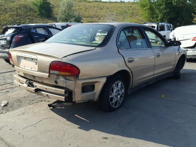 1G3WH52H41F139467 - 2001 OLDSMOBILE INTRIGUE G GOLD photo 4