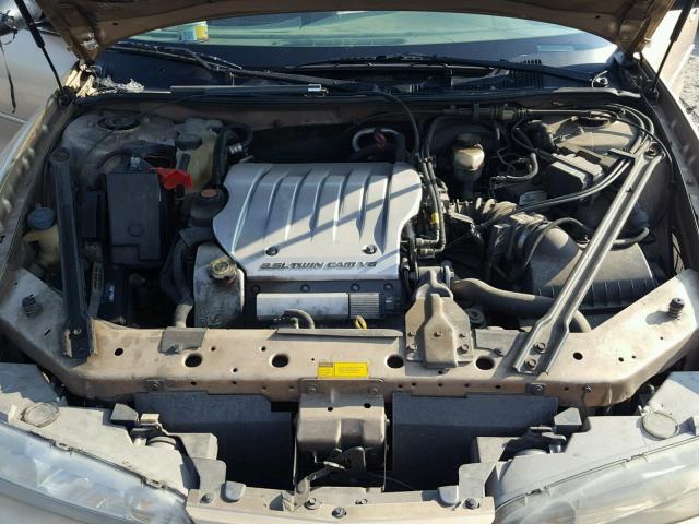 1G3WH52H41F139467 - 2001 OLDSMOBILE INTRIGUE G GOLD photo 7