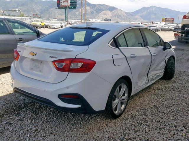 1G1BG5SM3G7244155 - 2016 CHEVROLET CRUZE PREM YELLOW photo 4