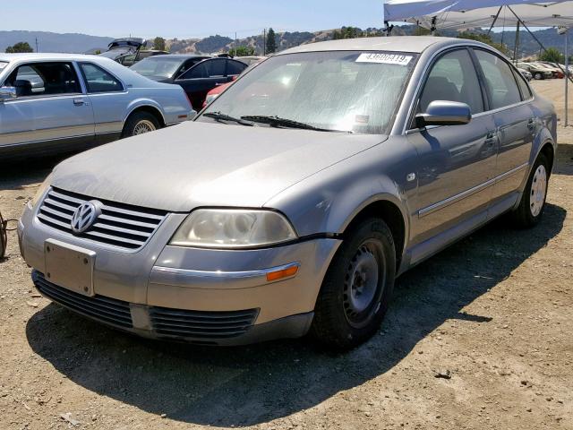 WVWMD63B73P351750 - 2003 VOLKSWAGEN PASSAT GL GRAY photo 2