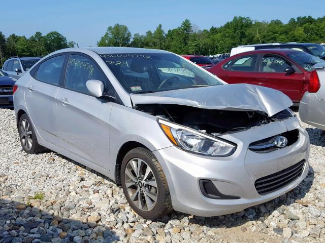 KMHCT4AE4HU347093 - 2017 HYUNDAI ACCENT SE SILVER photo 1