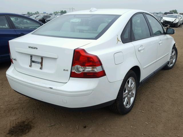 YV1MS390X72308608 - 2007 VOLVO S40 2.4I WHITE photo 4