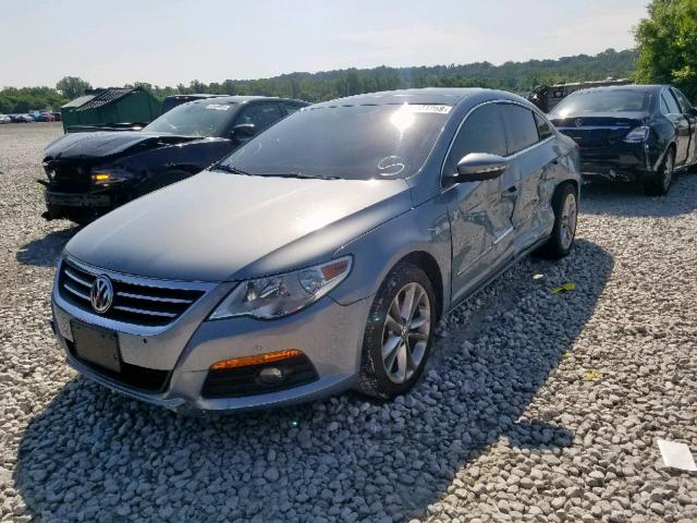 WVWHN7AN6AE537547 - 2010 VOLKSWAGEN CC LUXURY BLUE photo 2