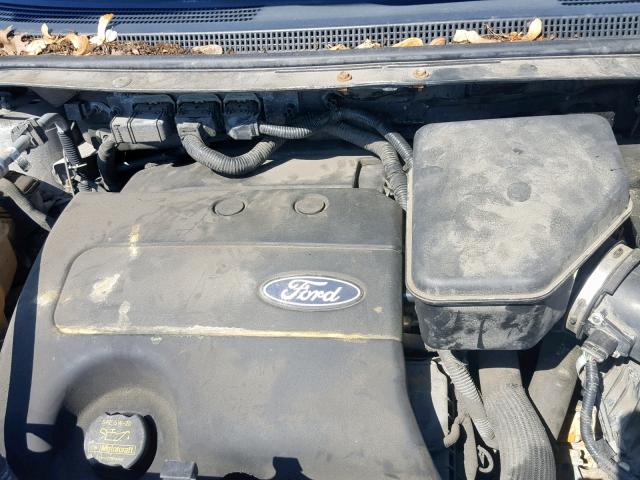 2FMDK3JC2BBA03369 - 2011 FORD EDGE SEL SILVER photo 7