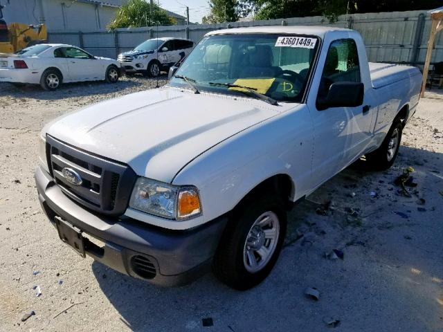 1FTKR1AD2BPA84676 - 2011 FORD RANGER WHITE photo 2